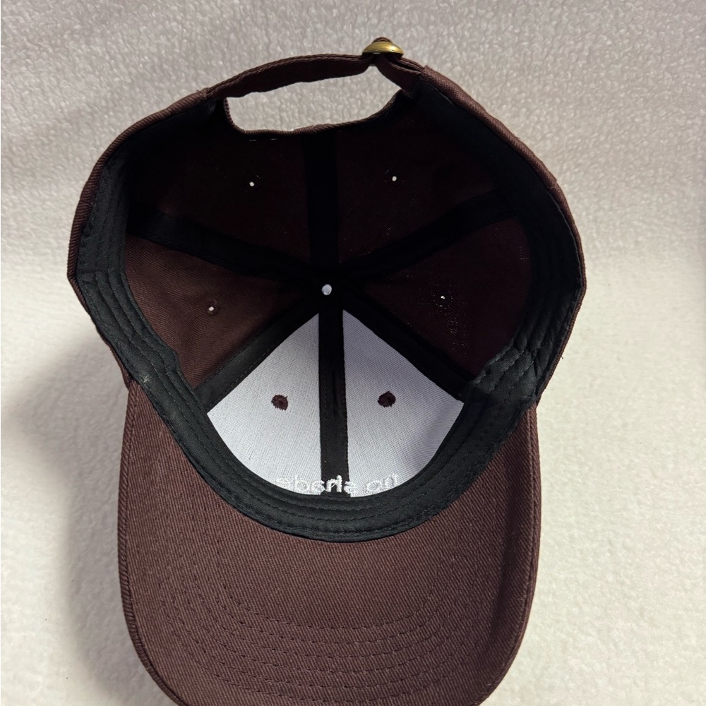 Live Tinted No Shade Brown Adjustable Buckle Baseball Cap - Picture 7 of 12
